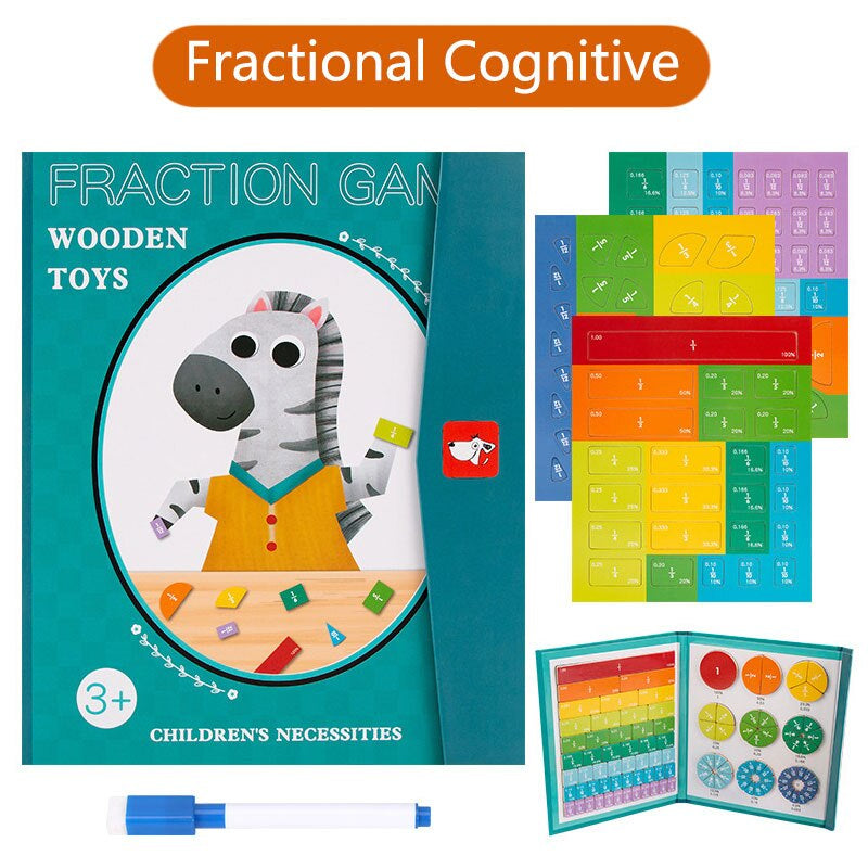 FractionsTeacher™ - Learning through play! - Fractions book